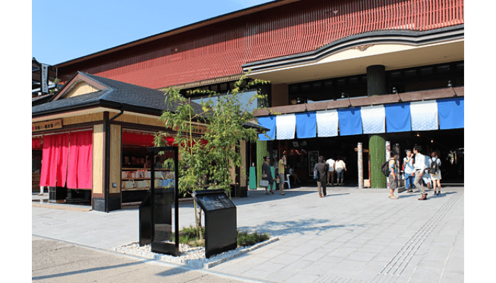 Arashiyama Station Hannari Hokkori Square