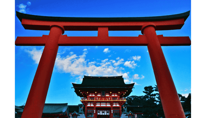 Fushimi Inari Taisha near Toji Temple
