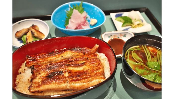 Unagi Don (Unagi Rice Bowl) at Unagi Hirokawa near Arashiyama